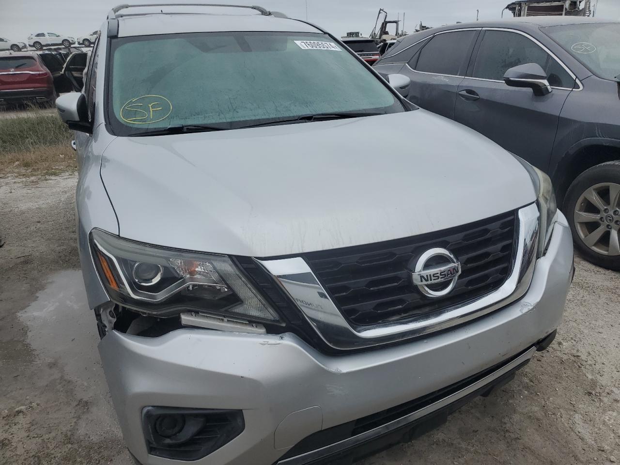 2018 Nissan Pathfinder VIN 5N1DR2MN7JC657396 Copart auction photo, water/flood damage thumbnail 5