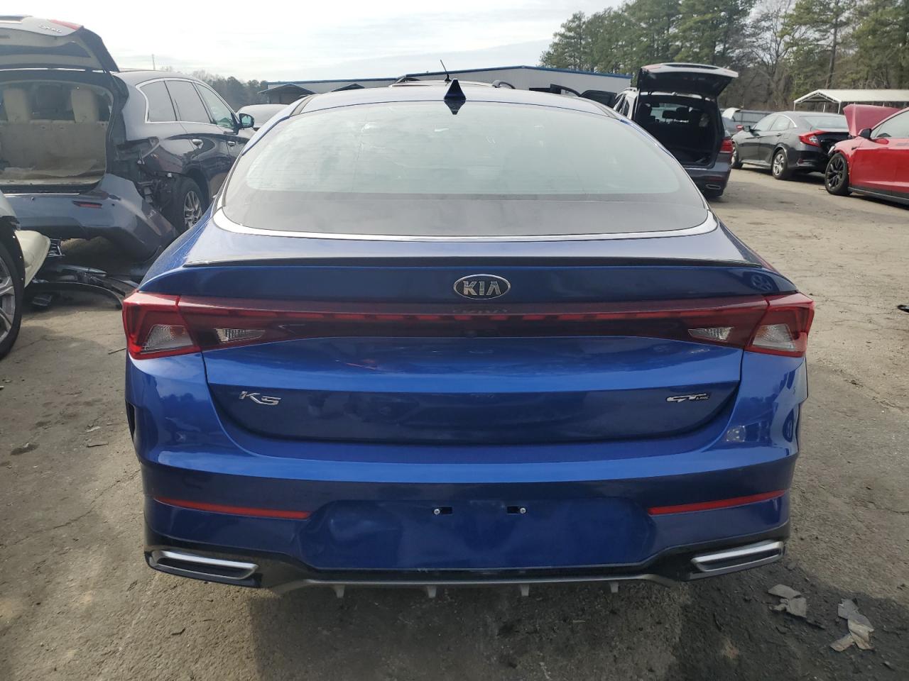 2021 KIA K5 VIN 5XXG64J26MG062138 Copart auction photo, normal wear damage thumbnail 6