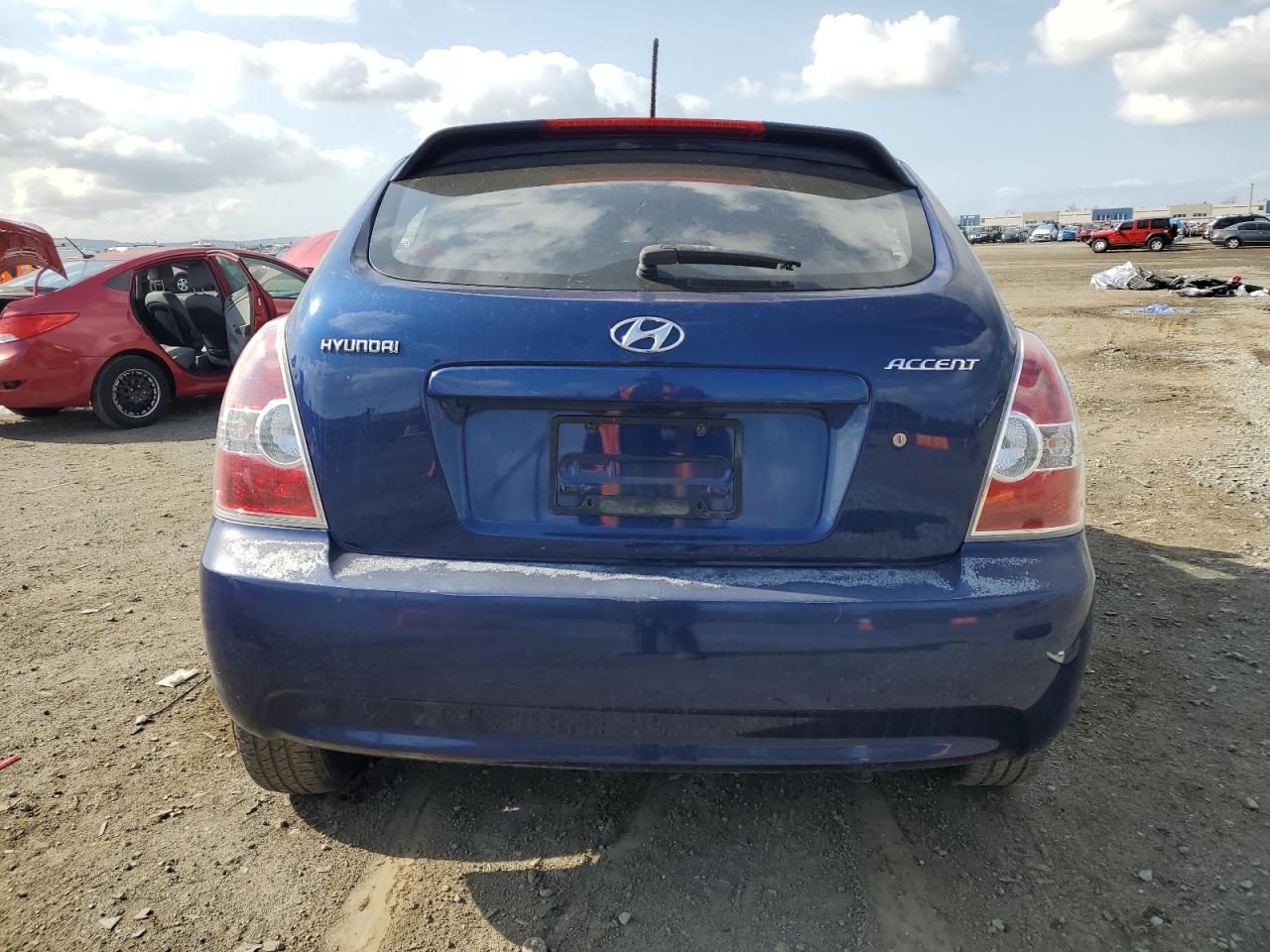 2011 Hyundai Accent VIN KMHCM3AC8BU190990 Copart auction photo, front end damage thumbnail 6
