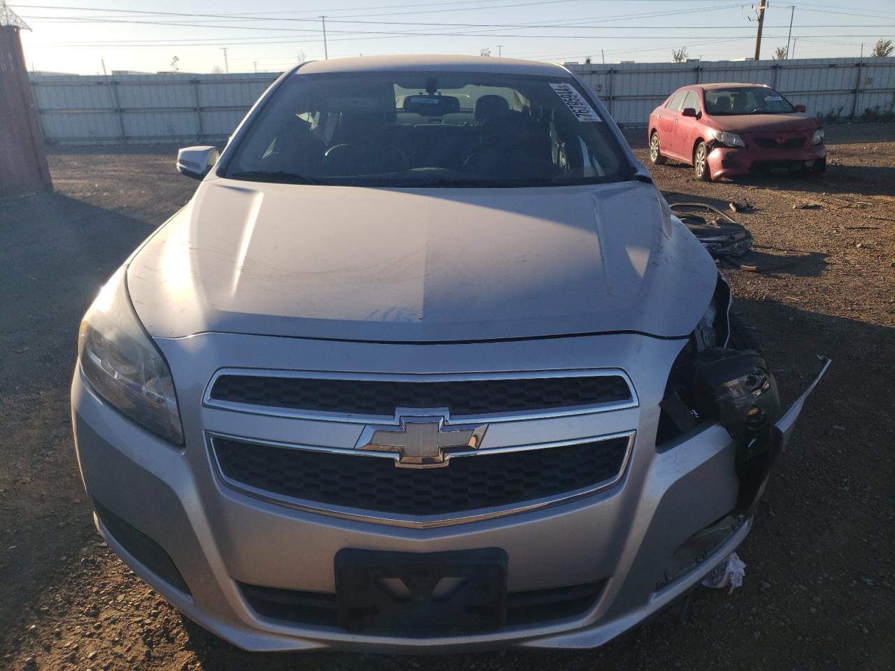 2013 Chevrolet Malibu VIN 1G11C5SA3DF247202 Copart auction photo, front end / side damage thumbnail 5