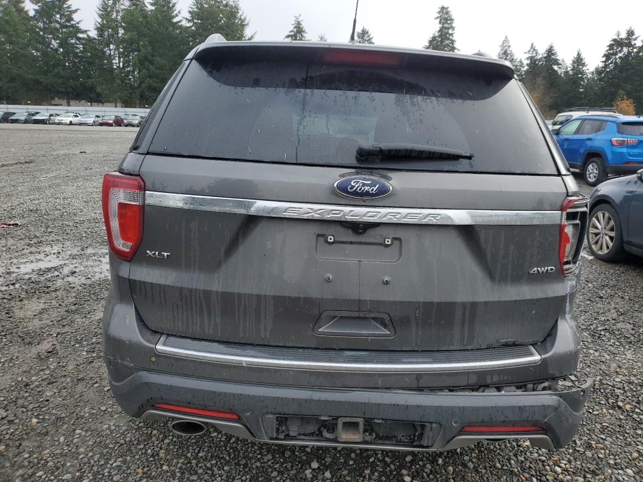 2018 Ford Explorer VIN 1FM5K8D80JGC42046 Copart auction photo, all over damage thumbnail 6