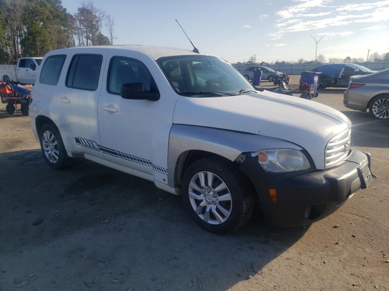 2009 Chevrolet HHR VIN 3GNCA13B79S626817 Copart auction photo, front end / side damage thumbnail 4