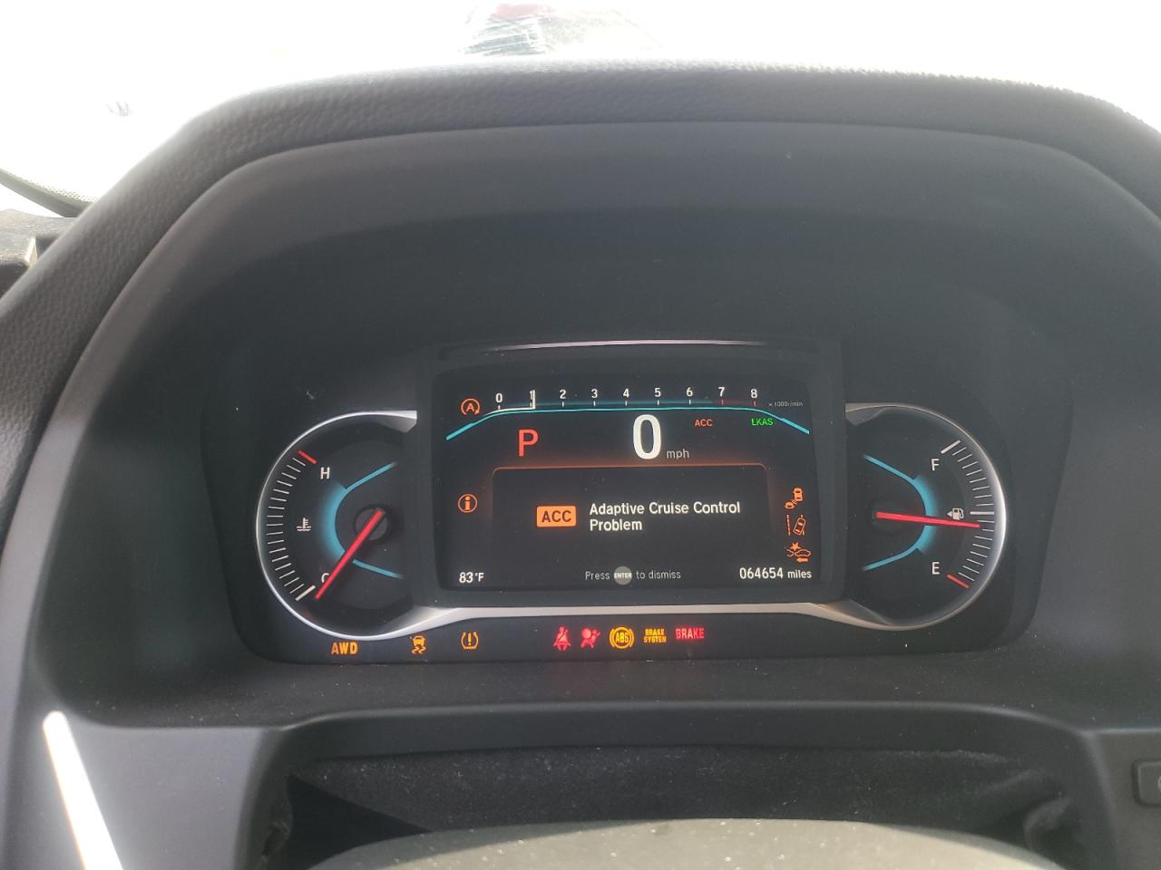 2021 Honda Pilot VIN 5FNYF6H27MB077515 Copart auction photo, front end damage thumbnail 9