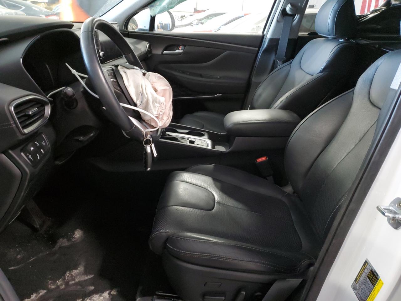 2019 Hyundai Santa Fe VIN 5NMS5CAD1KH048641 Copart auction photo, front end damage thumbnail 7
