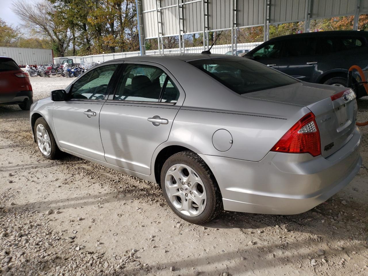 2011 Ford Fusion VIN 3FAHP0HA4BR127371 Copart auction photo, rollover damage thumbnail 2