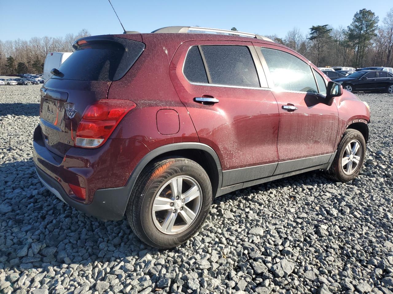 2017 Chevrolet Trax VIN 3GNCJPSB9HL172082 Copart auction photo, front end / side damage thumbnail 3