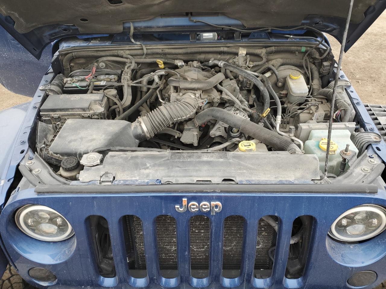 2009 Jeep Wrangler VIN 1J4FA54199L773157 Copart auction photo, all over damage thumbnail 11