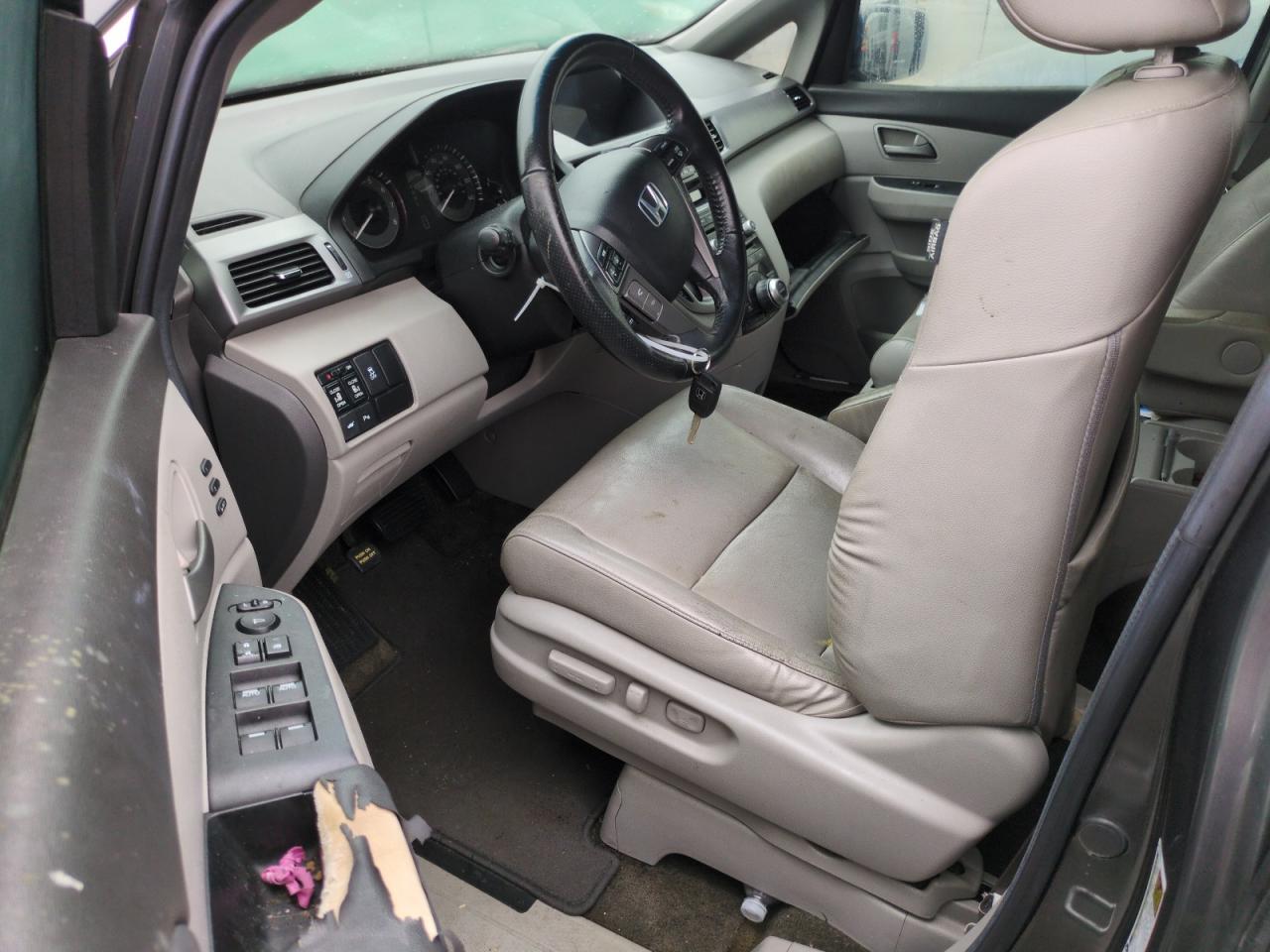 2012 Honda Odyssey VIN 5FNRL5H94CB087650 Copart auction photo, water/flood damage thumbnail 8