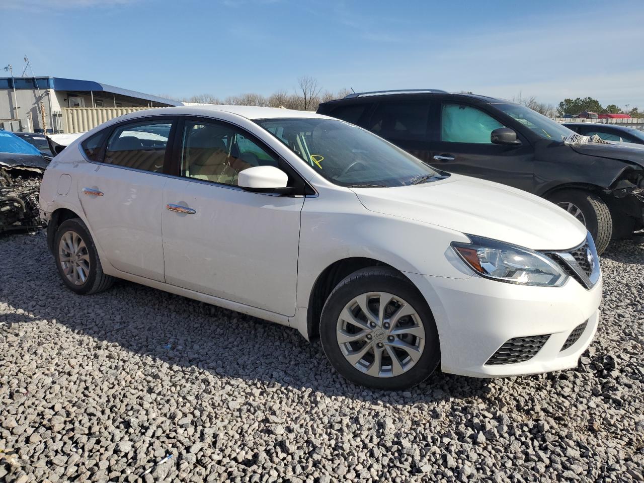 2017 Nissan Sentra VIN 3N1AB7AP7HY355271 Copart auction photo, rear end damage thumbnail 4