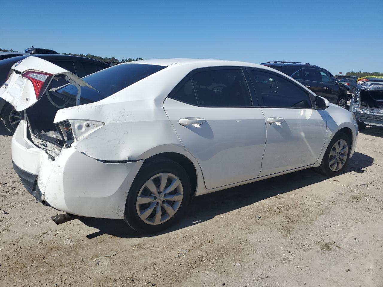 2016 Toyota Corolla VIN 2T1BURHE5GC487181 Copart auction photo, rear end damage thumbnail 3