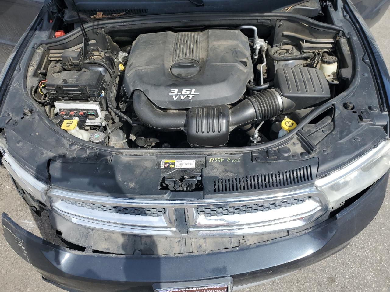 2013 Dodge Durango VIN 1C4RDJAG4DC666781 Copart auction photo, front end damage thumbnail 12
