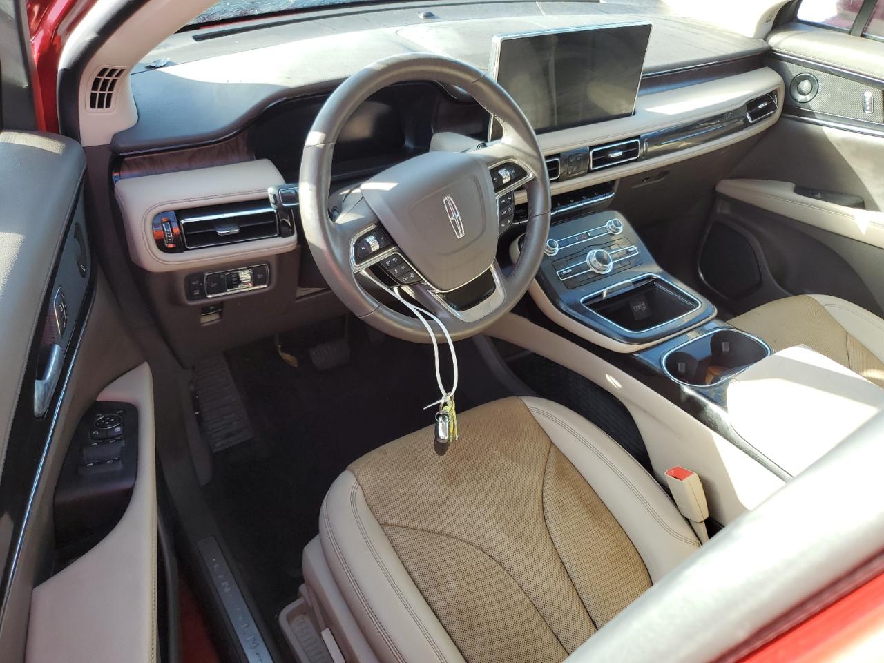 2021 Lincoln Nautilus VIN 2LMPJ8K97MBL12908 Copart auction photo, water/flood damage thumbnail 8