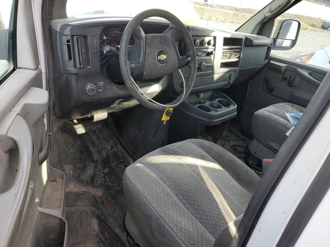 2012 Chevrolet Express VIN 1GCZGUBGXC1112310 Copart auction photo, front end damage thumbnail 8