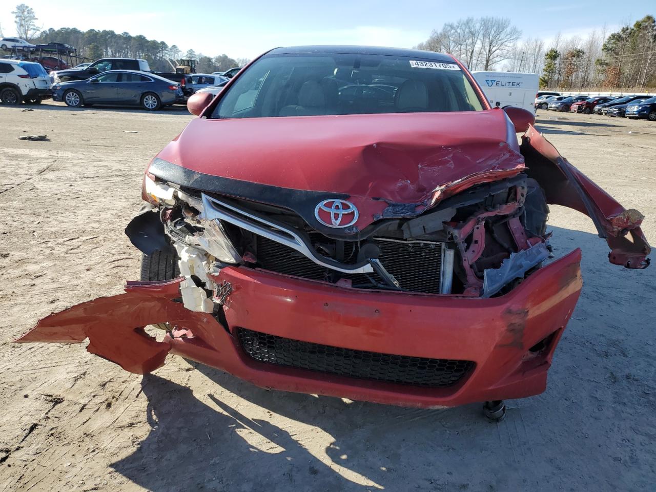 2010 Toyota Venza VIN 4T3BK3BBXAU027416 Copart auction photo, front end / minor dent/scratches damage thumbnail 5