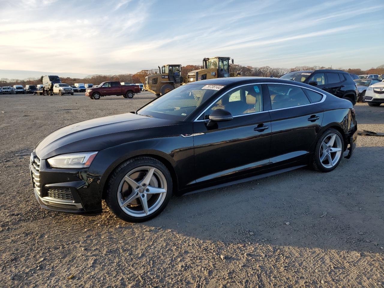 2018 Audi A5 VIN WAUENCF54JA009501 - Copart auction photo