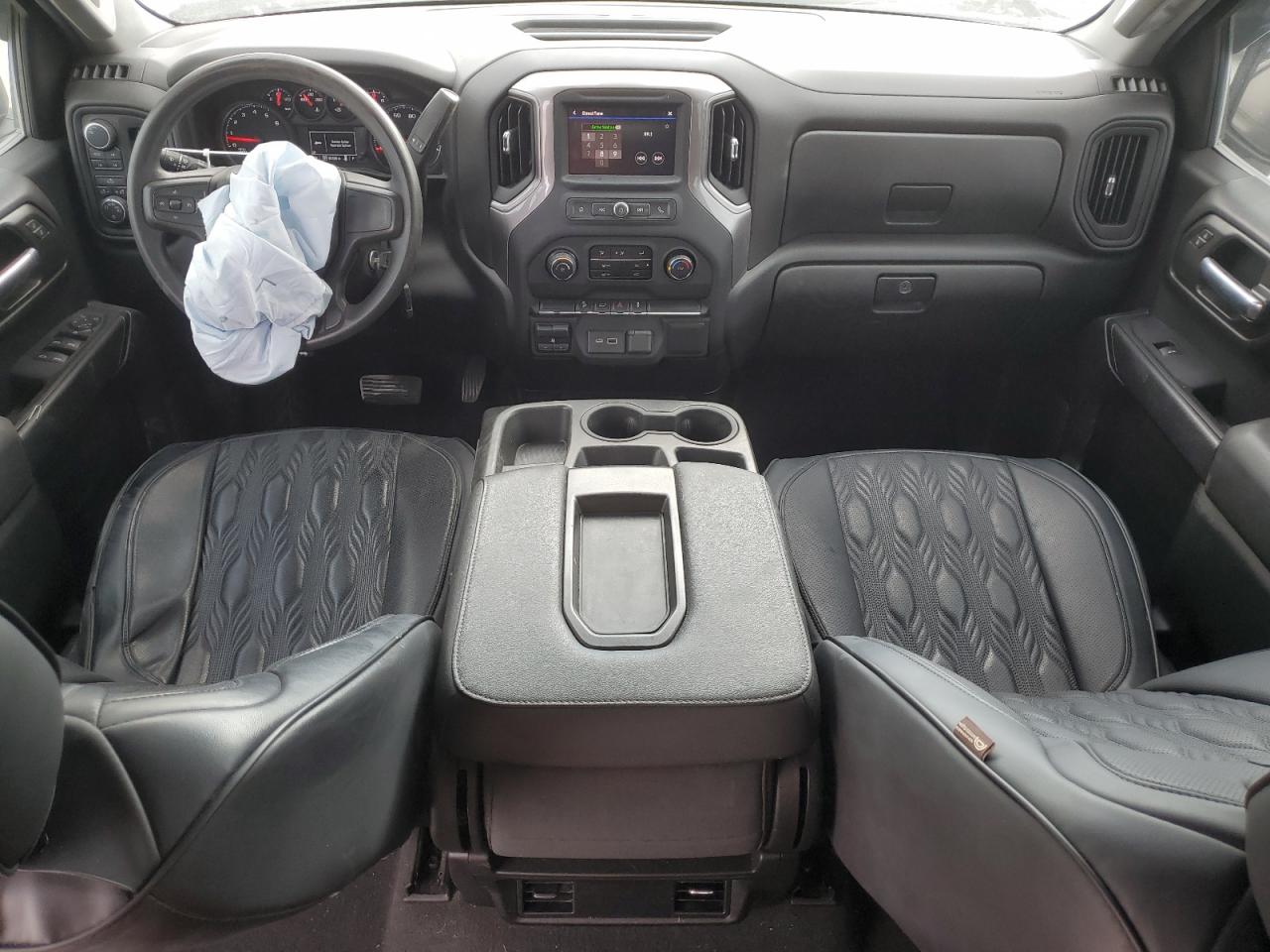 2021 Chevrolet Silverado VIN 1GCPYCEF1MZ393076 Copart auction photo, front end / minor dent/scratches damage thumbnail 8