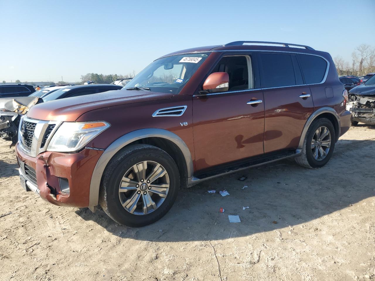2017 Nissan Armada VIN JN8AY2ND2H9004356