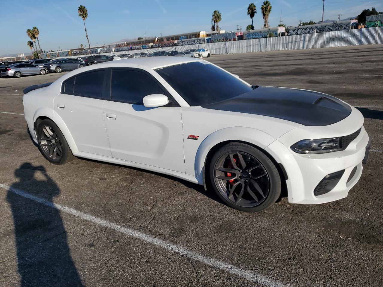 2021 Dodge Charger VIN 2C3CDXGJ4MH530177 Copart auction photo, minor dent/scratches damage thumbnail 4