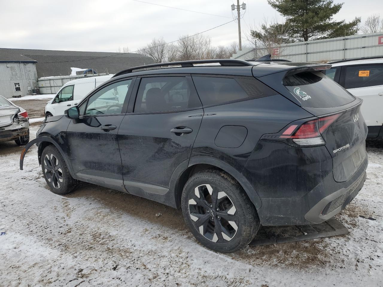 2023 KIA Sportage VIN 5XYK6CAF3PG010988 Copart auction photo, front end / minor dent/scratches damage thumbnail 2