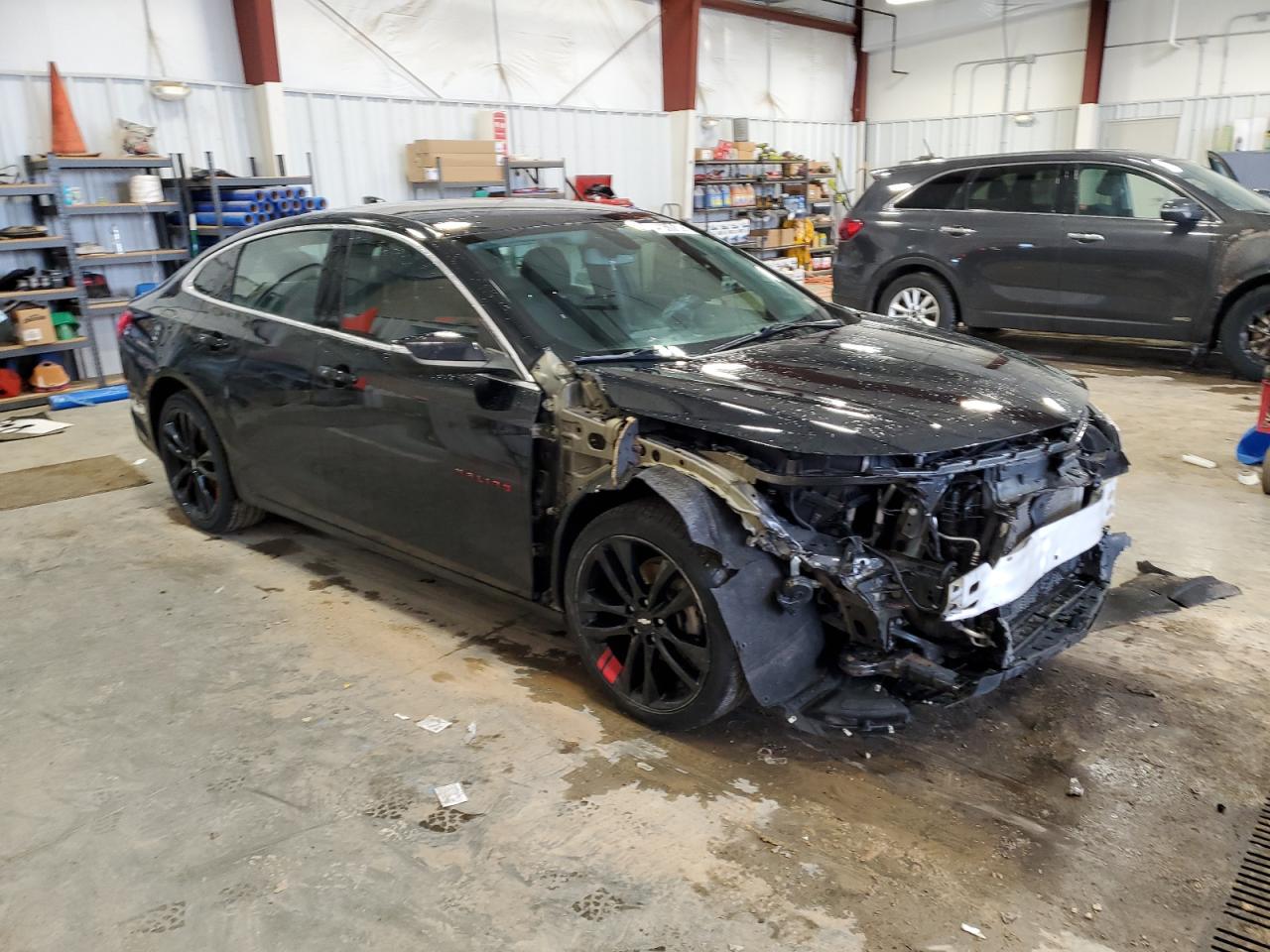 2018 Chevrolet Malibu VIN 1G1ZD5ST8JF292374 Copart auction photo, front end damage thumbnail 4