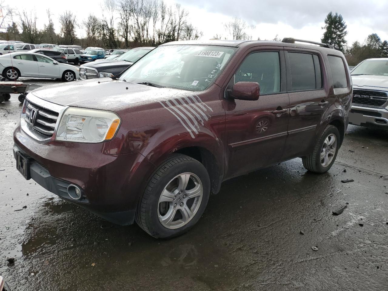 2014 Honda Pilot VIN 5FNYF4H52EB033048