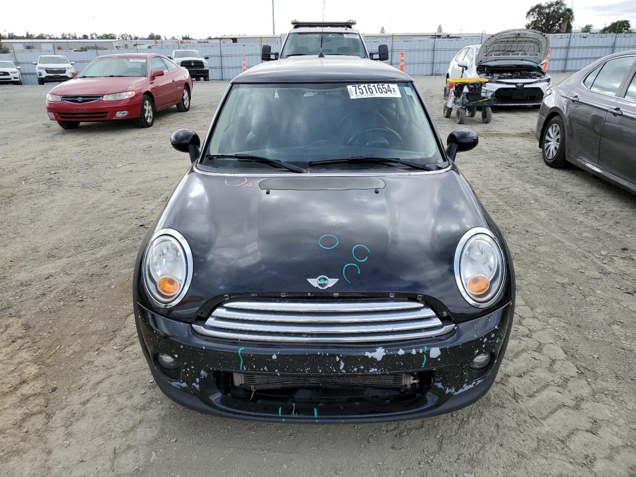 2013 MINI Cooper VIN WMWSU3C5XDT679833 Copart auction photo, front end damage thumbnail 5