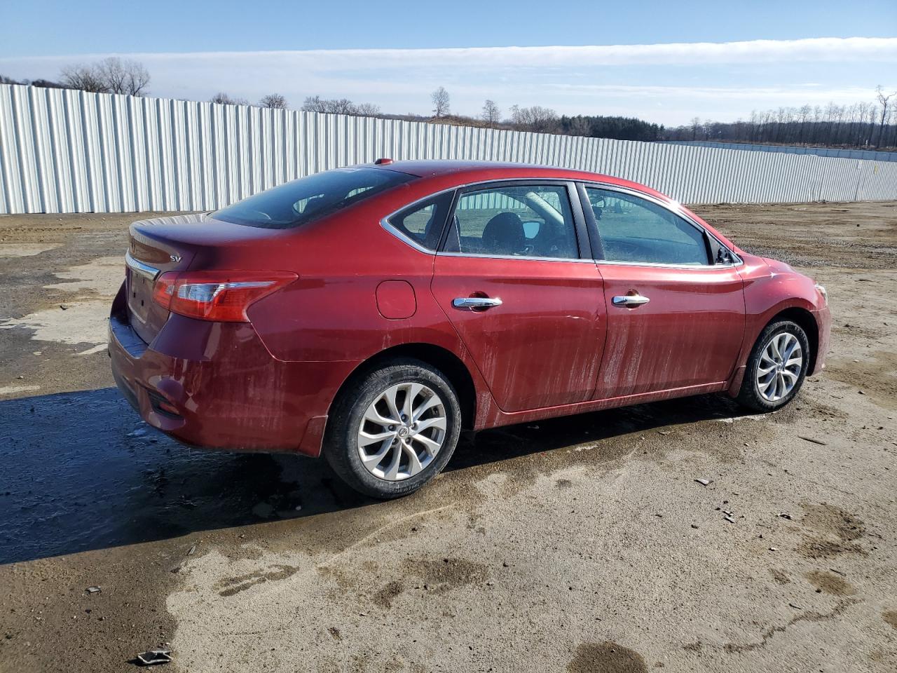 2019 Nissan Sentra VIN 3N1AB7AP2KY217449 Copart auction photo, front end / mechanical damage thumbnail 3