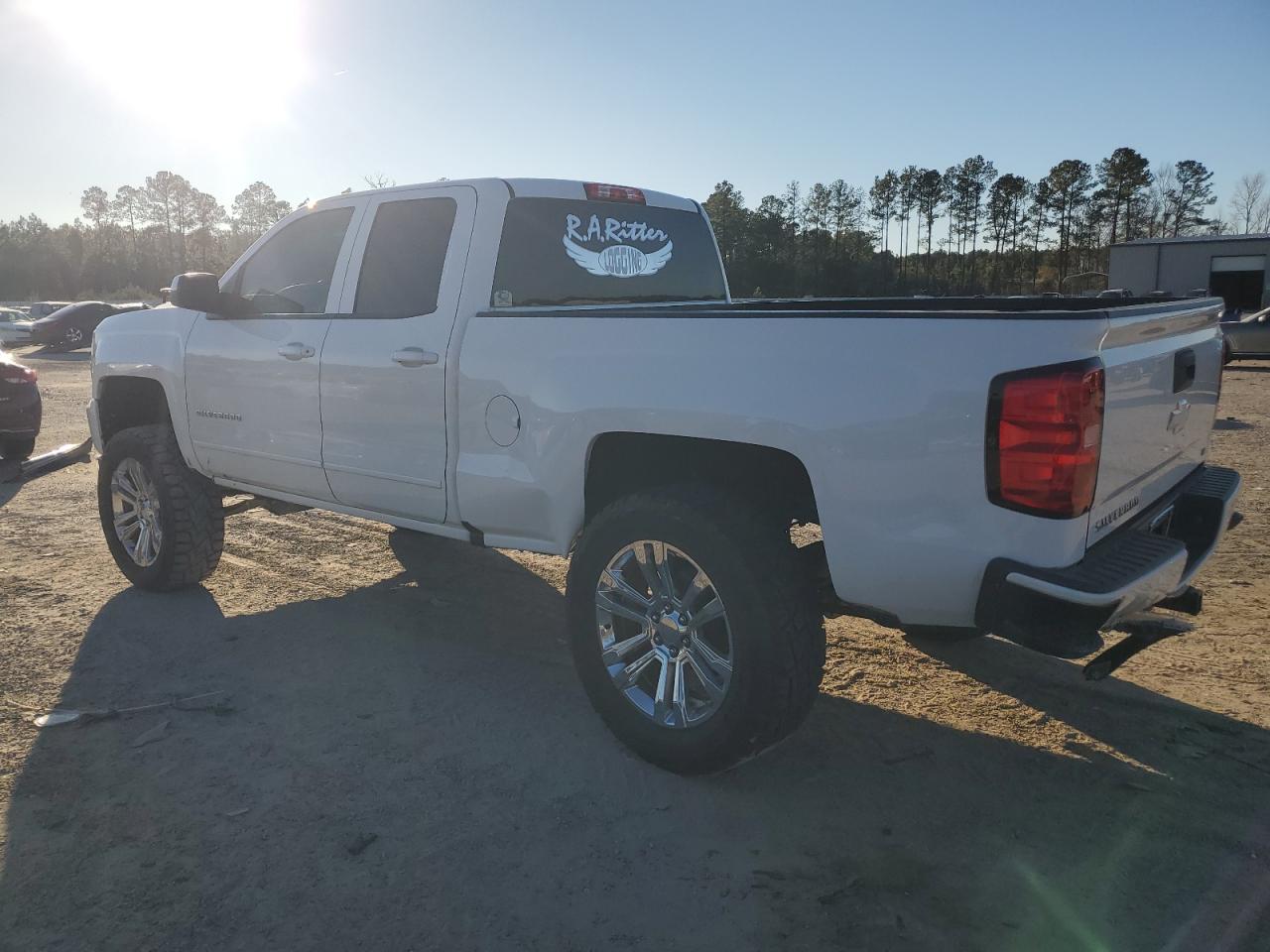 2016 Chevrolet Silverado VIN 1GCVKREC9GZ263424 Copart auction photo, rear end / side damage thumbnail 2