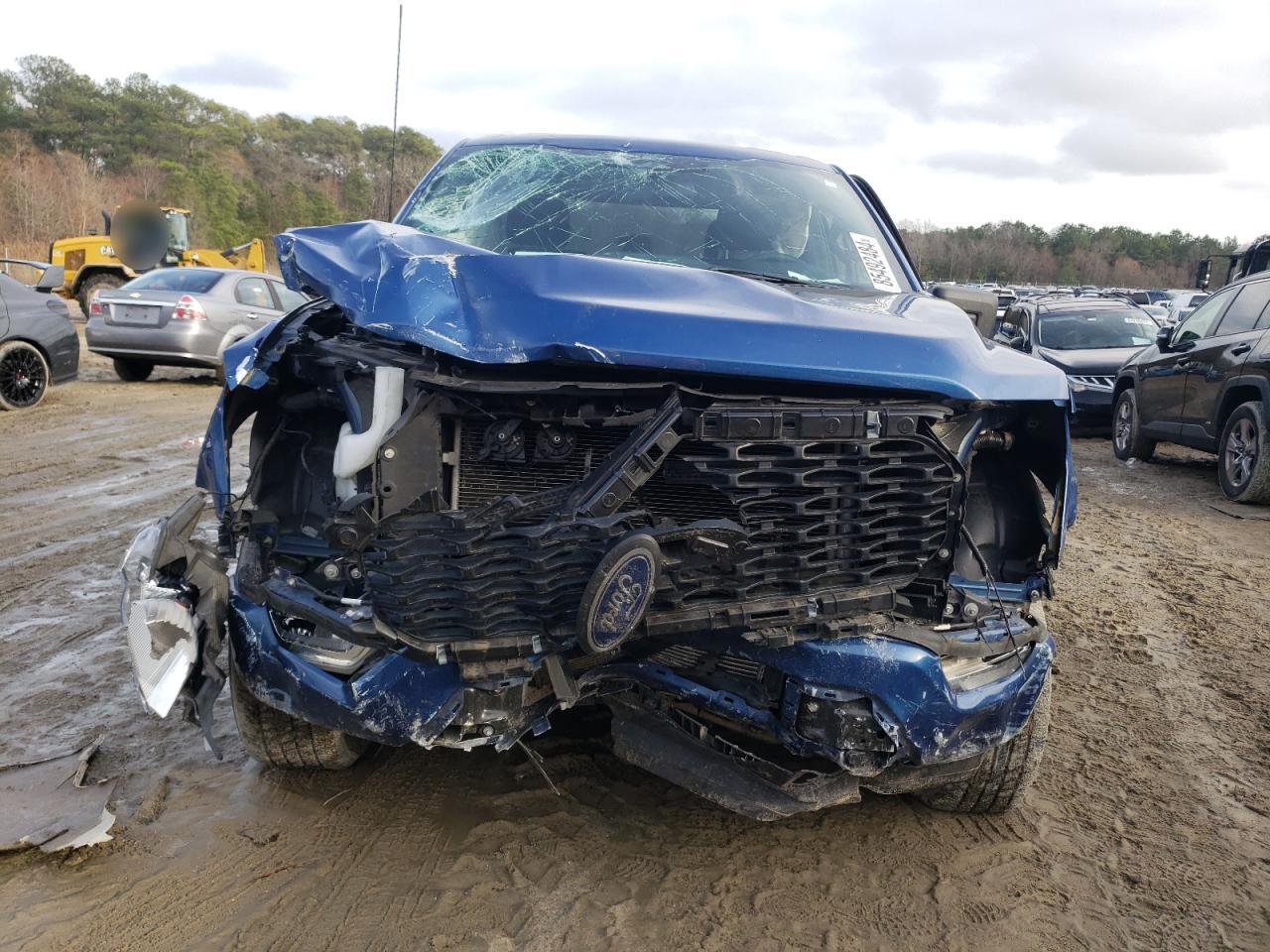 2022 Ford F-150 VIN 1FTEW1CP3NKD94530 Copart auction photo, all over damage thumbnail 5