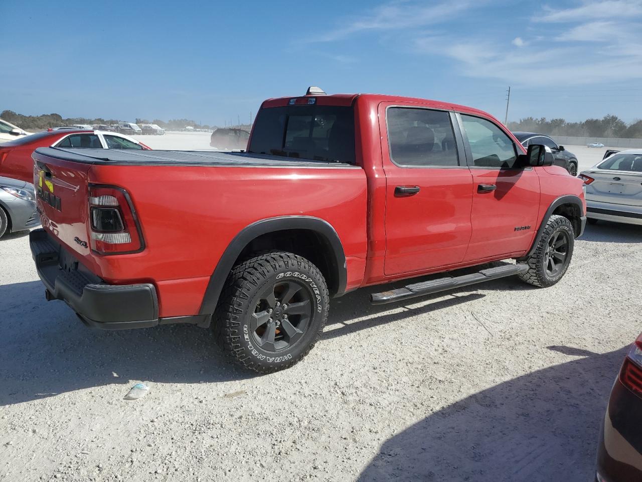 2021 RAM 1500 VIN 1C6SRFLT6MN829906 Copart auction photo, mechanical damage thumbnail 3