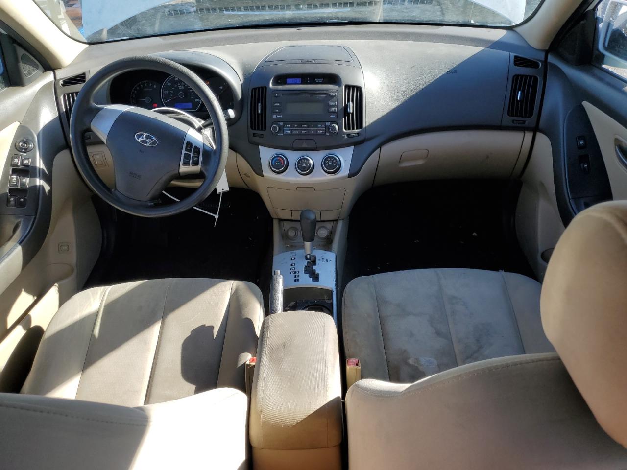 2009 Hyundai Elantra VIN KMHDU46D79U729914 Copart auction photo, front end damage thumbnail 8