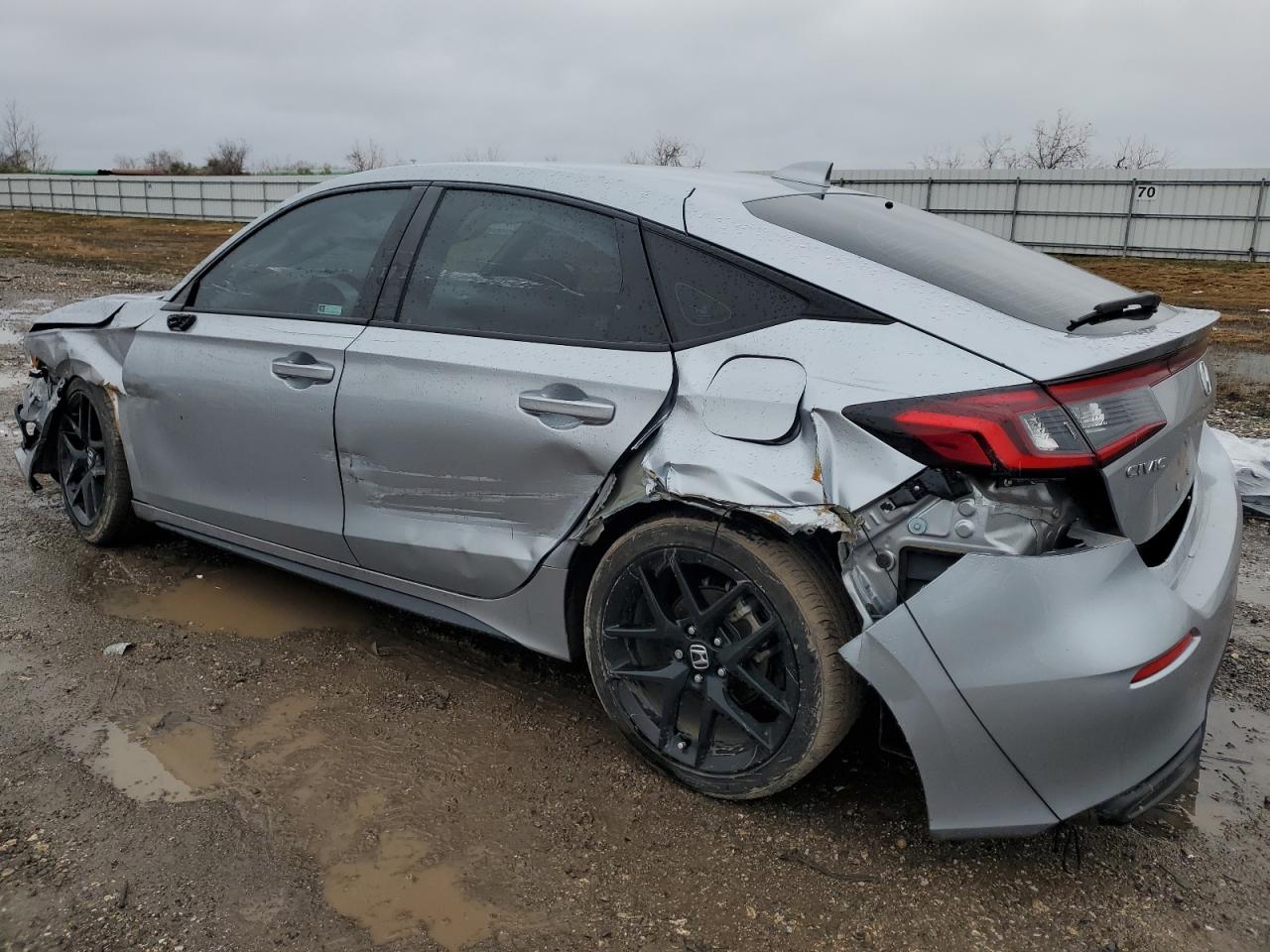 2023 Honda Civic VIN 19XFL2H83PE003466 Copart auction photo, front end / side damage thumbnail 2