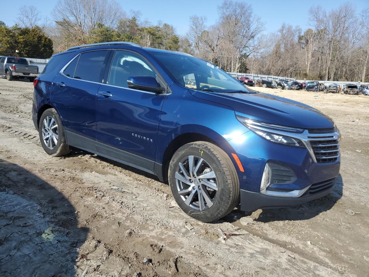 2022 Chevrolet Equinox VIN 3GNAXNEV1NS211989 Copart auction photo, side / minor dent/scratches damage thumbnail 4