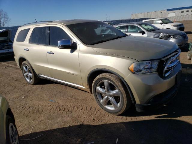 2011 Dodge Durango VIN 1D4RE5GG7BC695817 Copart auction photo, front end damage thumbnail 4