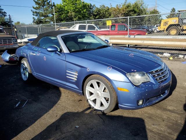 2006 Chrysler Crossfire VIN 1C3AN65L26X064069 Copart auction photo, rear end / side damage thumbnail 4