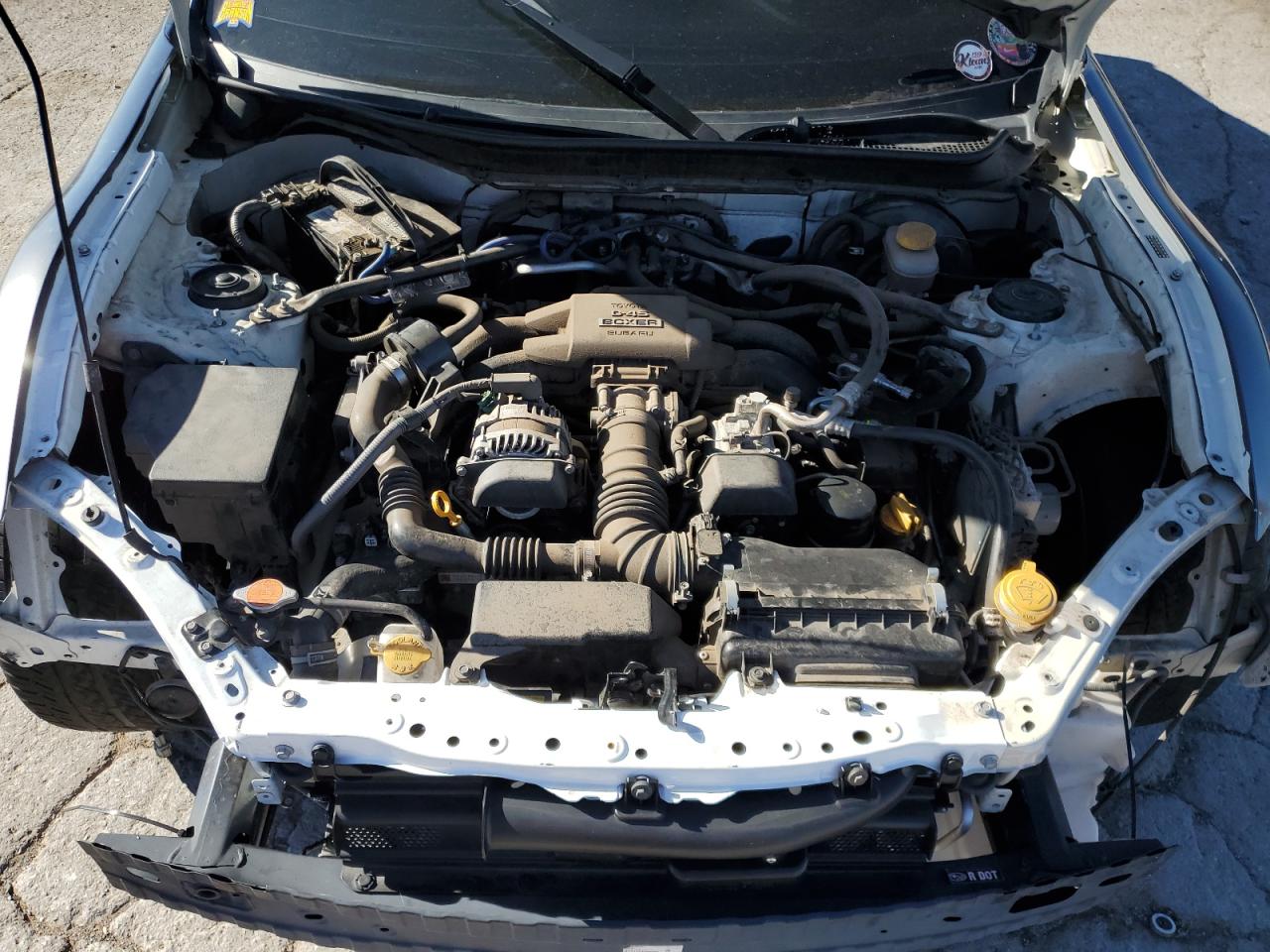 2015 Subaru BRZ VIN JF1ZCAC14F8606331 Copart auction photo, all over damage thumbnail 11