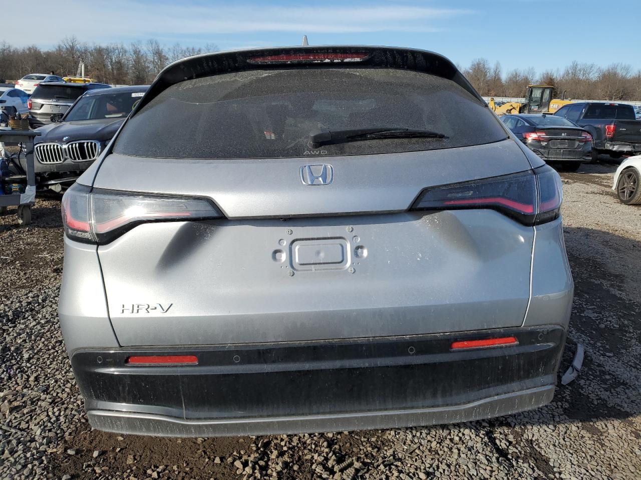 2024 Honda HR-V VIN 3CZRZ2H76RM728582 Copart auction photo, front end / undercarriage damage thumbnail 6