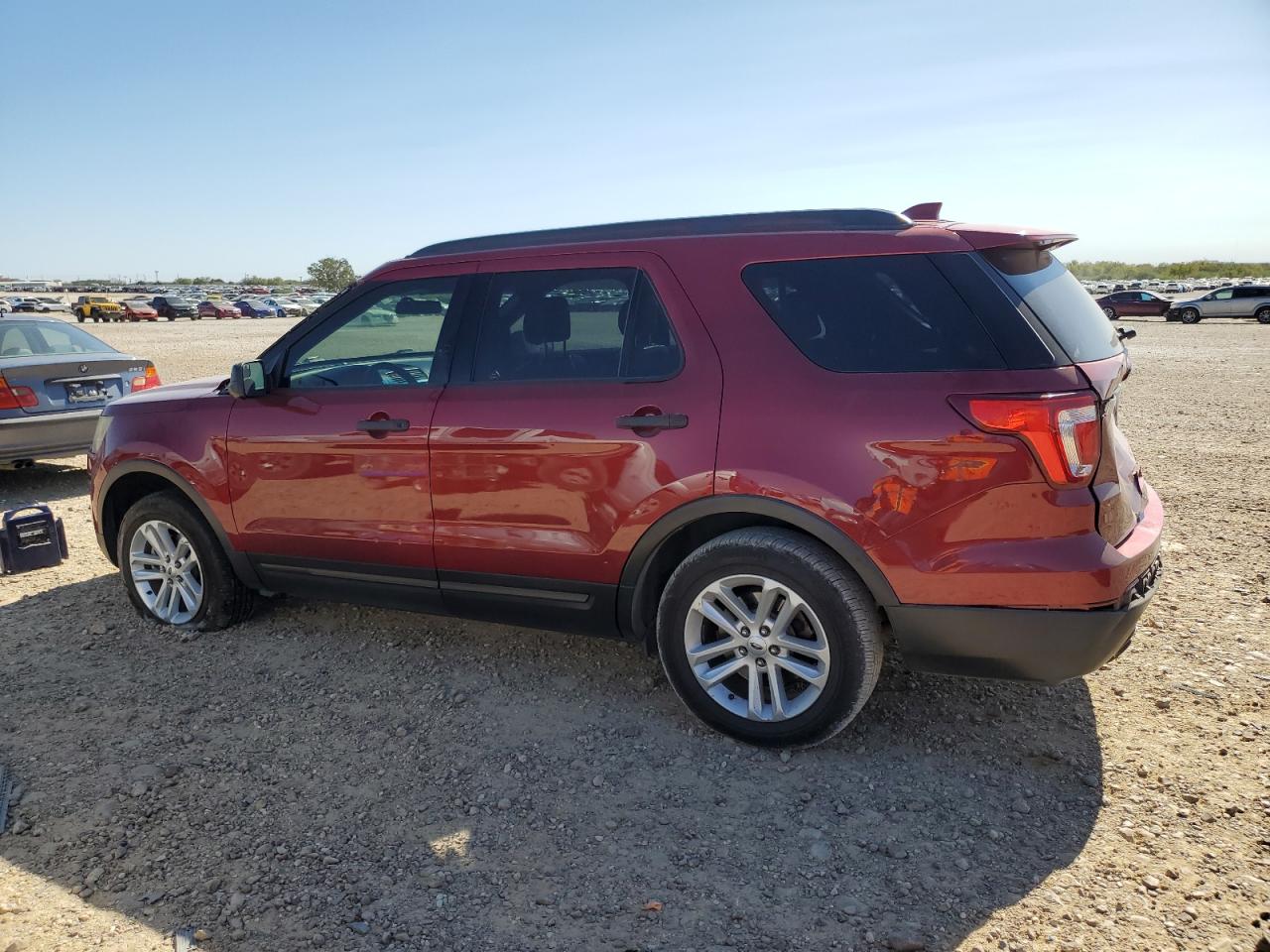 2016 Ford Explorer VIN 1FM5K7BH7GGA56350 Copart auction photo, rear end damage thumbnail 2