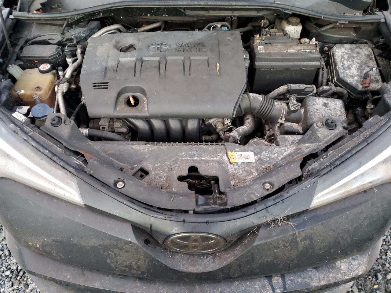 2019 Toyota C-HR VIN NMTKHMBX2KR081102 Copart auction photo, water/flood damage thumbnail 11