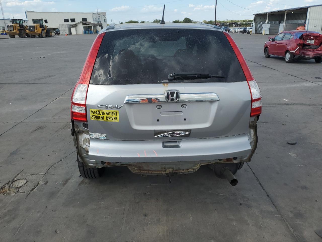 2007 Honda CR-V VIN JHLRE48577C121085 Copart auction photo, front end / rear end damage thumbnail 6