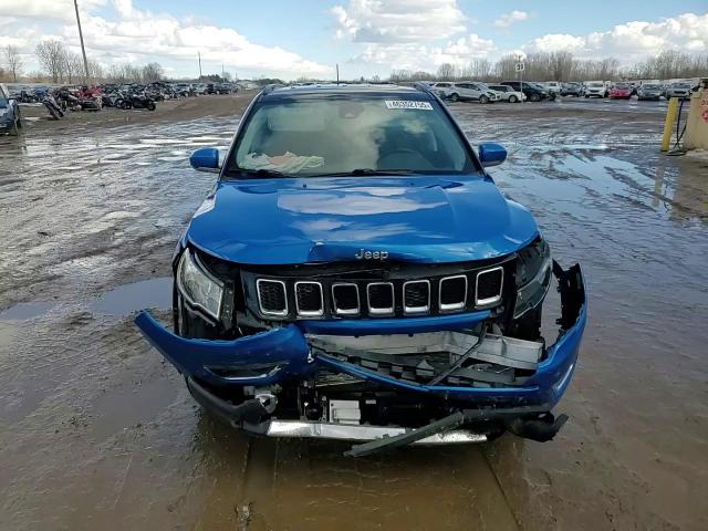 2021 Jeep Compass VIN 3C4NJDCB7MT525542 Copart auction photo, front end damage thumbnail 14
