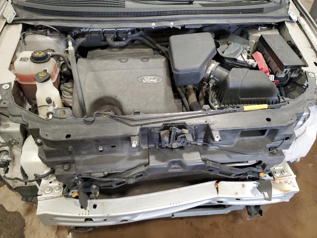 2014 Ford Edge VIN 2FMDK3GC9EBA57344 Copart auction photo, front end / minor dent/scratches damage thumbnail 12