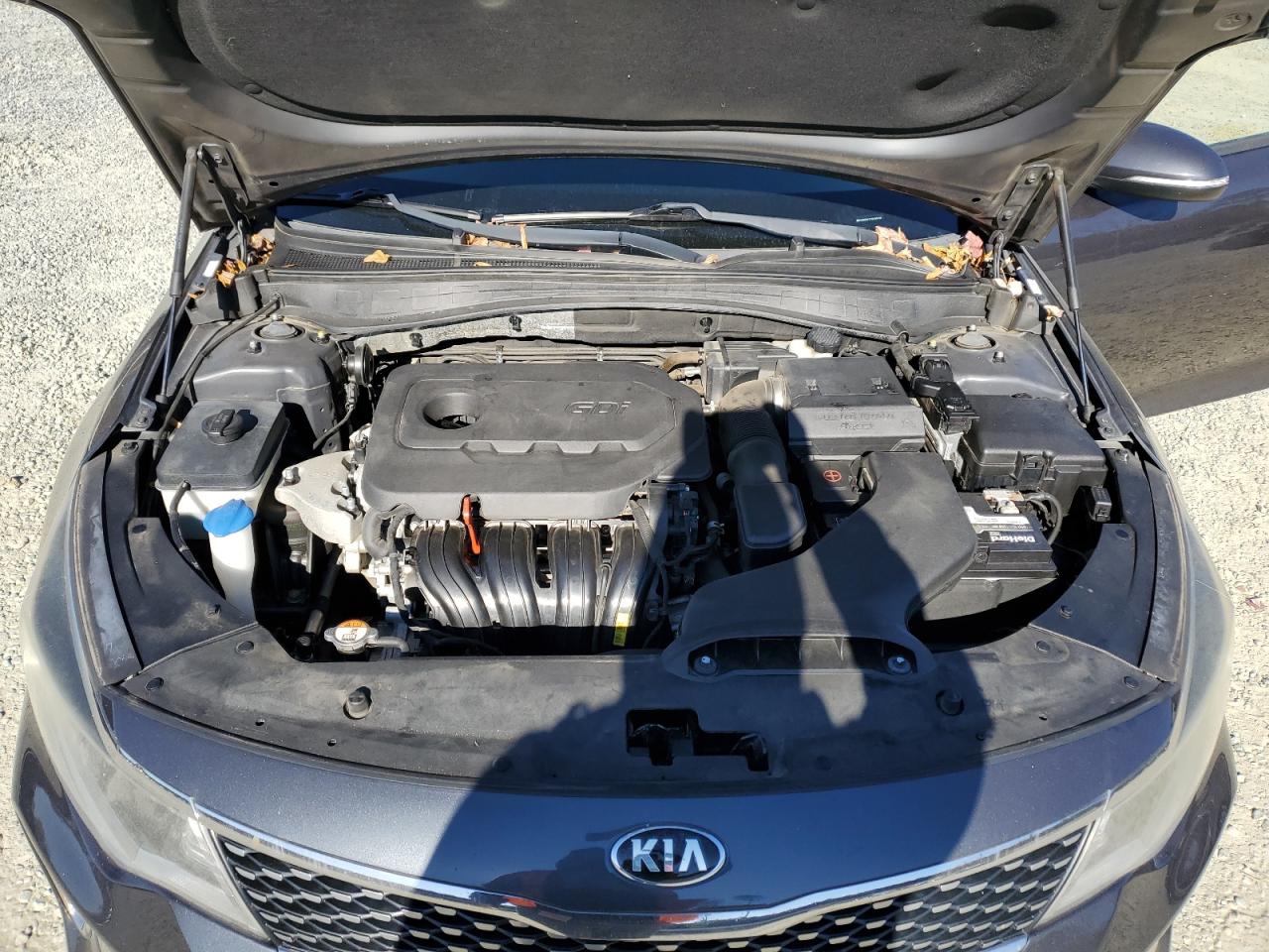 2018 KIA Optima VIN 5XXGT4L32JG195196 Copart auction photo, side / rear end damage thumbnail 12