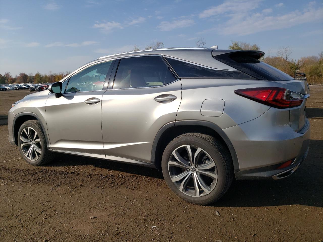 2022 Lexus RX VIN 2T2HZMDA4NC342174 Copart auction photo, front end / side damage thumbnail 2