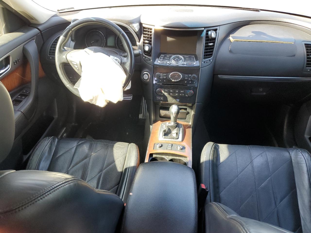 2013 Infiniti FX VIN JN8CS1MU5DM142289 Copart auction photo, front end damage thumbnail 8