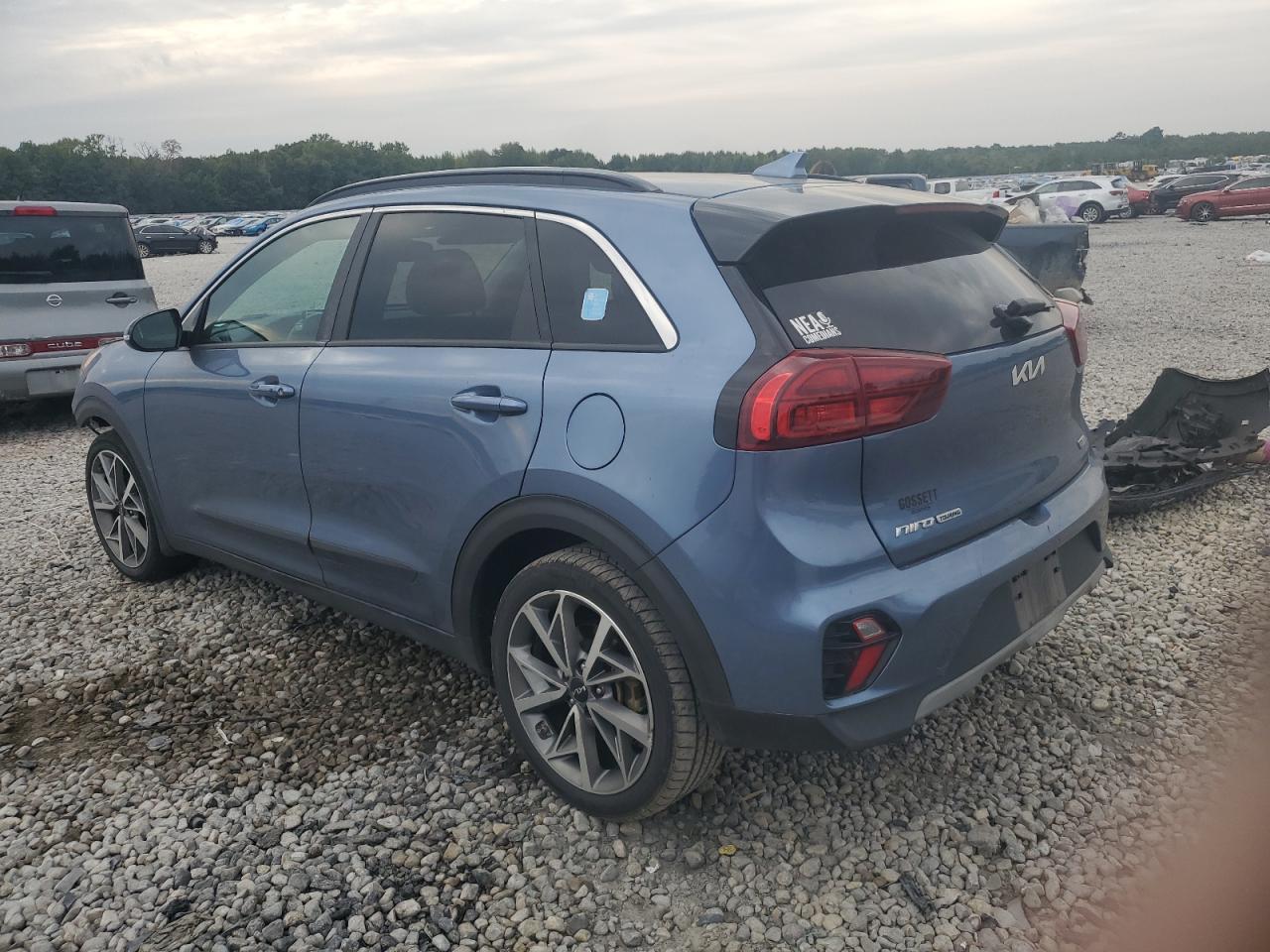 2022 KIA Niro VIN KNDCC3LC7N5537387 Copart auction photo, front end damage thumbnail 2