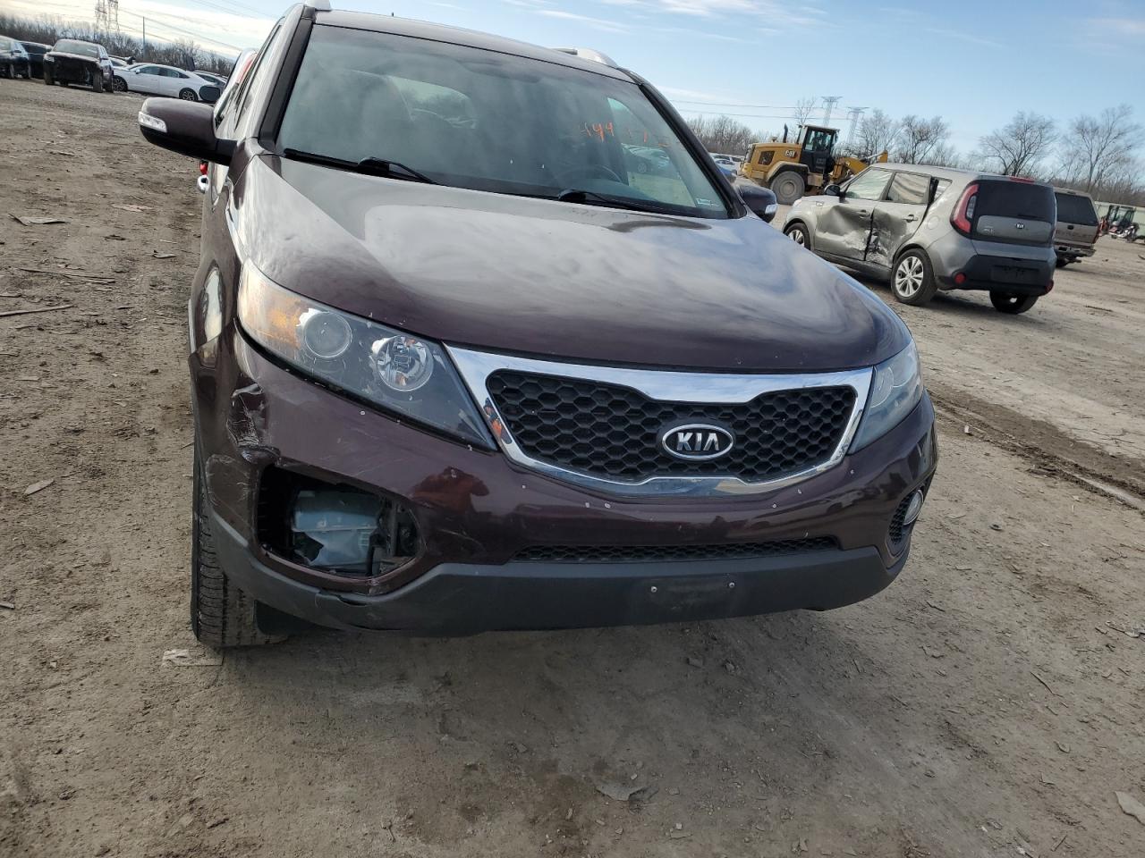 2012 KIA Sorento VIN 5XYKT4A63CG206311 Copart auction photo, front end damage thumbnail 5