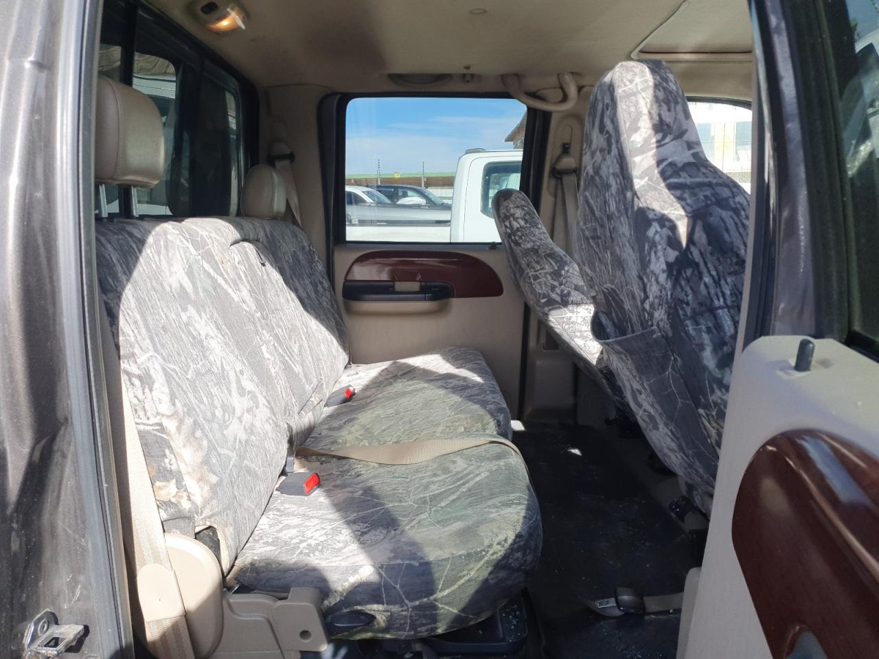 2005 Ford F350 VIN 1FTWW31P85EA23381 Copart auction photo, side / front end damage thumbnail 10