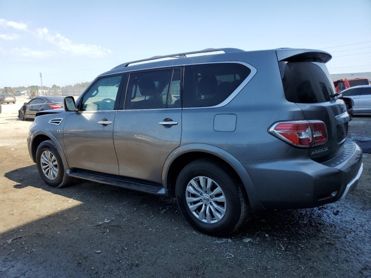 2018 Nissan Armada VIN JN8AY2ND4J9058554 Copart auction photo, front end damage thumbnail 2