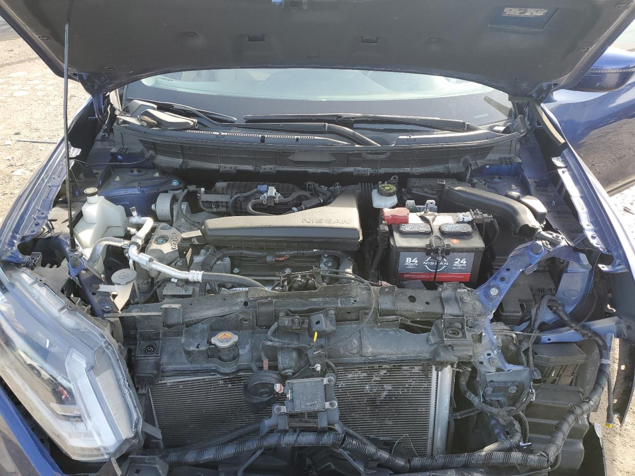2020 Nissan Rogue VIN JN8AT2MT3LW002763 Copart auction photo, front end / mechanical damage thumbnail 12
